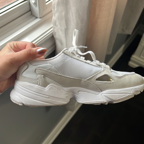 COPY - All white Adidas Falcons - Picture 4 of 10